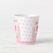 "Liebe ist in der Luft!" Ehepaar Milchtasse (Vorderseite)