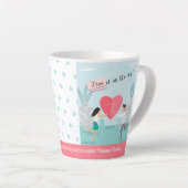 "Liebe ist in der Luft!" Ehepaar Milchtasse (Rechte Ecke)