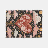 Liebe ist in der Luft Fleecedecke (Vorderseite (Horizontal))