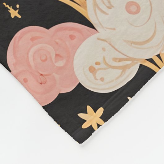 Liebe ist in der Luft Fleecedecke (Ecke)