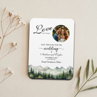 Liebe ist in der Luft Foto Save the Date