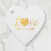 Liebe ist in der Luft Geschenkanhänger (Vorderseite)