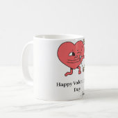 Liebe ist in der Luft: Kommen Sie zu uns für einen Kaffeetasse (Vorderseite Links)