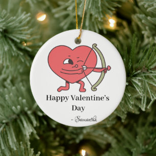 Liebe ist in der Luft: Kommen Sie zu uns für einen Keramik Ornament