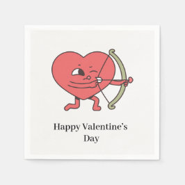 Liebe ist in der Luft: Kommen Sie zu uns für einen Serviette