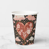 Liebe ist in der Luft Pappbecher (Rückseite)