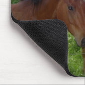 Liebe ist in der Luft - Pferde Mousepad (Ecke)