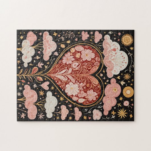 Liebe ist in der Luft Puzzle (Horizontal)