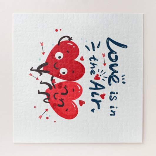 Liebe ist in der Luft Puzzle (Horizontal)