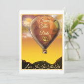 Liebe ist in der Luft Save The Date (Stehend Vorderseite)