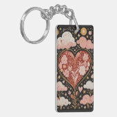 Liebe ist in der Luft Schlüsselanhänger (Vorderseite links)