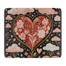 Liebe ist in der Luft Schneidebrett