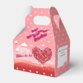 "Liebe ist in der Luft!" schöne Liebe Herzens Geschenkschachtel