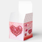 "Liebe ist in der Luft!" schöne Liebe Herzens Geschenkschachtel (Geöffnet)