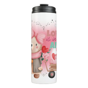 Liebe ist in der Luft Thermosbecher
