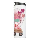 Liebe ist in der Luft Thermosbecher (Nach rechts gedreht)
