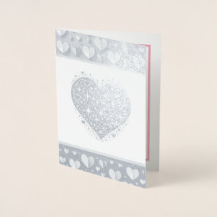 Liebe ist in der Luft" Valentinstag Card Folienkarte