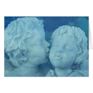 Liebe ist in der Luft, Vintages Steinengels-Küssen