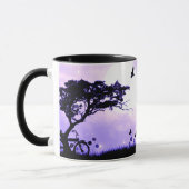 "Liebe ist in der Luft" zwei tönige Tasse. Tasse (Links)