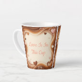 Liebe ist in dieser Tasse (Linke Ecke)