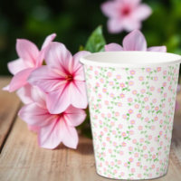Liebe ist in voller Blüte Pinkfarbene Florale Hoch