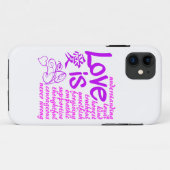 Liebe ist ... iPhone Case-Mate, anpassbar Case-Mate iPhone Hülle (Rückseite (Horizontal))