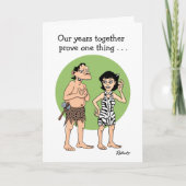 Liebe ist... Jahrestag Karte (Vorderseite)