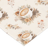 Liebe ist Kaffeepause Kurzer Tischläufer (Ecke)