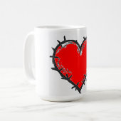 Liebe ist kaffeetasse (Vorderseite Links)