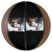 Liebe ist keine Mauer, sondern eine Brücke Basketball (Vertikal)