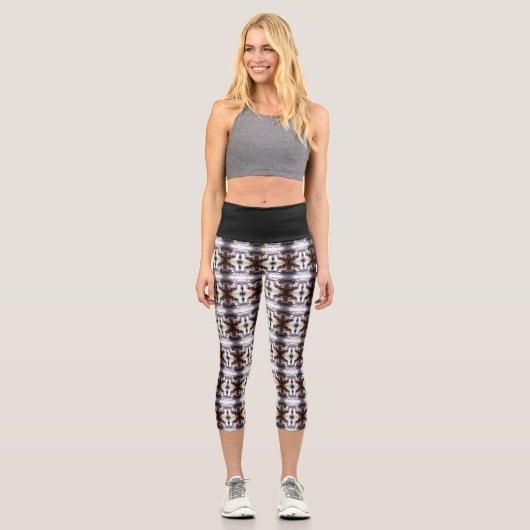 Liebe ist keine Mauer, sondern eine Brücke Capri Leggings (Vorderseite)