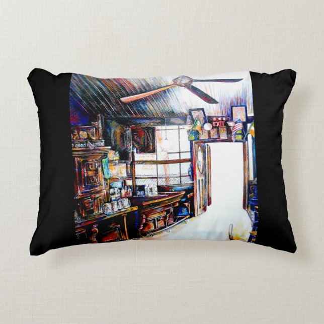 Liebe ist keine Mauer, sondern eine Brücke Dekokissen (Vorderseite)