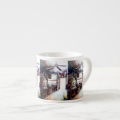 Liebe ist keine Mauer, sondern eine Brücke Espressotasse (Vorderseite Rechts)