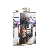 Liebe ist keine Mauer, sondern eine Brücke Flachmann (Rechts)