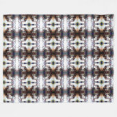 Liebe ist keine Mauer, sondern eine Brücke Fleecedecke (Vorderseite (Horizontal))