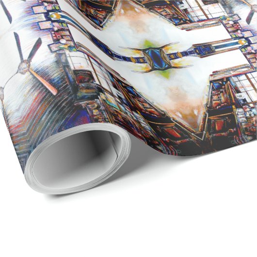 Liebe ist keine Mauer, sondern eine Brücke Geschenkpapier (Rolleneckpunkt)