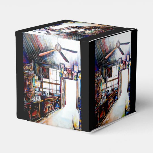 Liebe ist keine Mauer, sondern eine Brücke Geschenkschachtel (Rückseite)