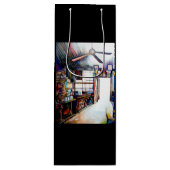 Liebe ist keine Mauer, sondern eine Brücke Geschenktüte Für Weinflaschen (Vorderseite)