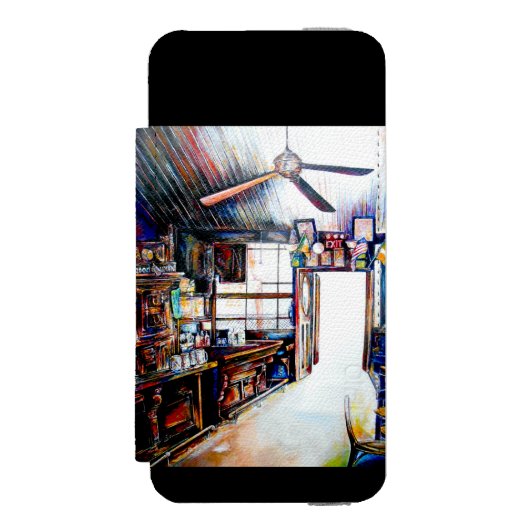 Liebe ist keine Mauer, sondern eine Brücke Incipio iPhone Geldbeutel-Hülle (Folio Vorderseite)