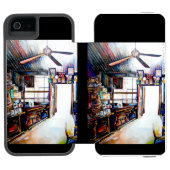 Liebe ist keine Mauer, sondern eine Brücke Incipio iPhone Geldbeutel-Hülle (Folio Geöffnet)