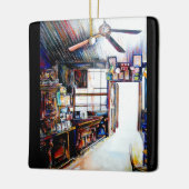 Liebe ist keine Mauer, sondern eine Brücke Keramikornament (Links)