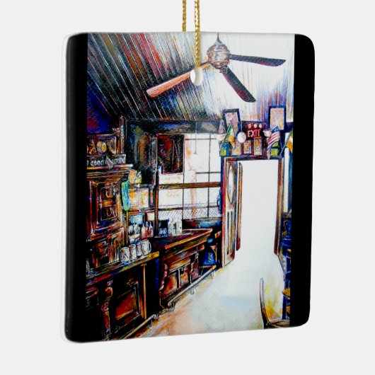 Liebe ist keine Mauer, sondern eine Brücke Keramikornament (Rechts)