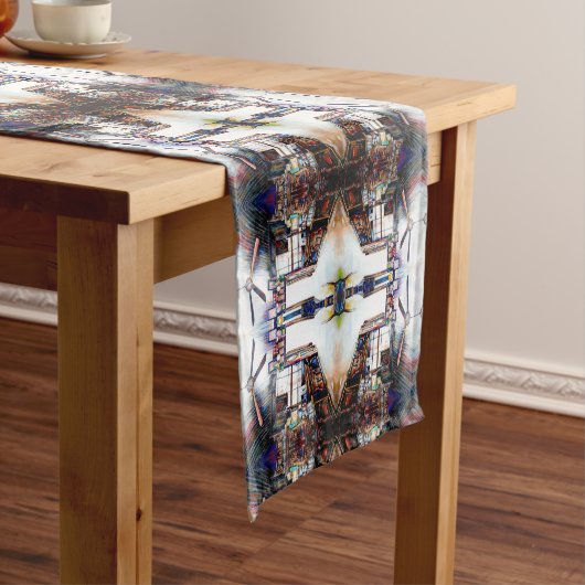 Liebe ist keine Mauer, sondern eine Brücke Kurzer Tischläufer (Beispiel)