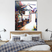 Liebe ist keine Mauer, sondern eine Brücke Leinwanddruck (Insitu (Schlafzimmer))