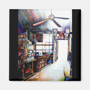 Liebe ist keine Mauer, sondern eine Brücke Magnet