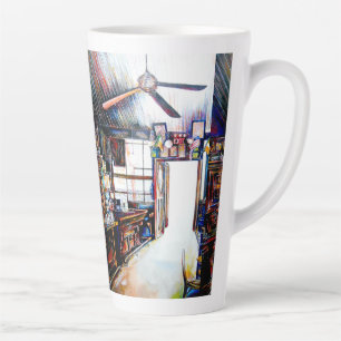 Liebe ist keine Mauer, sondern eine Brücke Milchtasse