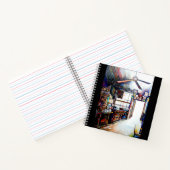 Liebe ist keine Mauer, sondern eine Brücke Notizblock (Innenseite)