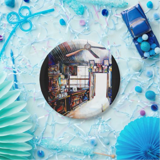 Liebe ist keine Mauer, sondern eine Brücke Pappteller (Party)