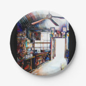 Liebe ist keine Mauer, sondern eine Brücke Pappteller (Vorderseite)