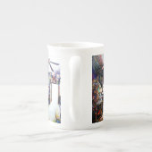 Liebe ist keine Mauer, sondern eine Brücke Porzellantasse (Rückseite)